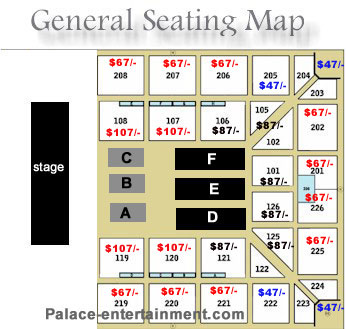 Emu Convocation Center Seating Chart Concerts